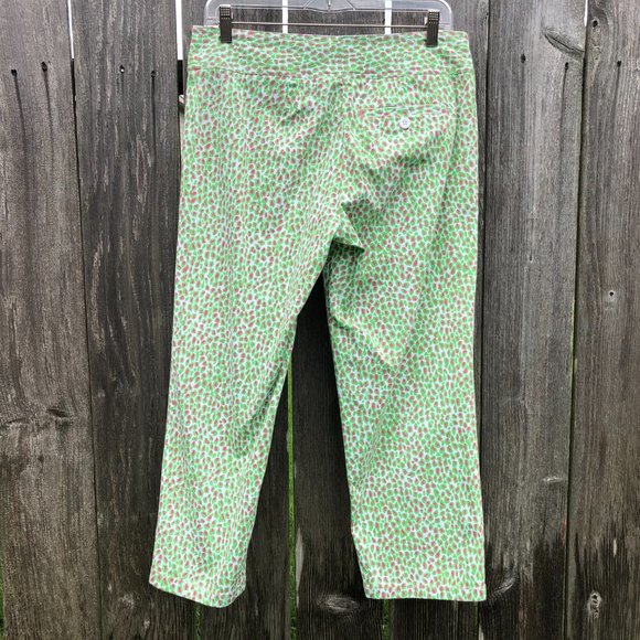 Lilly Pulitzer Bailey Capri Pants Animal Print - Picture 3 of 8